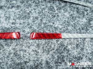 Alfa Romeo Giulia Steering Wheel Trim - Italian Theme - Std Model - Control Trim - Carbon Fiber - Pre '20 models - Feroce Carbon Alfa Romeo Giulia Steering Wheel Trim - Italian Theme - Std Model - Control Trim - Carbon Fiber - Pre '20 models - Feroce Carbon